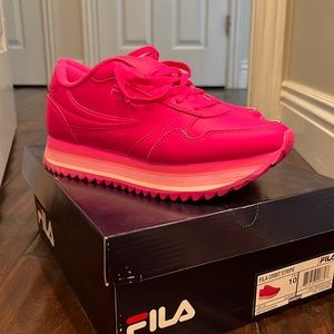 Fila platform sneakers